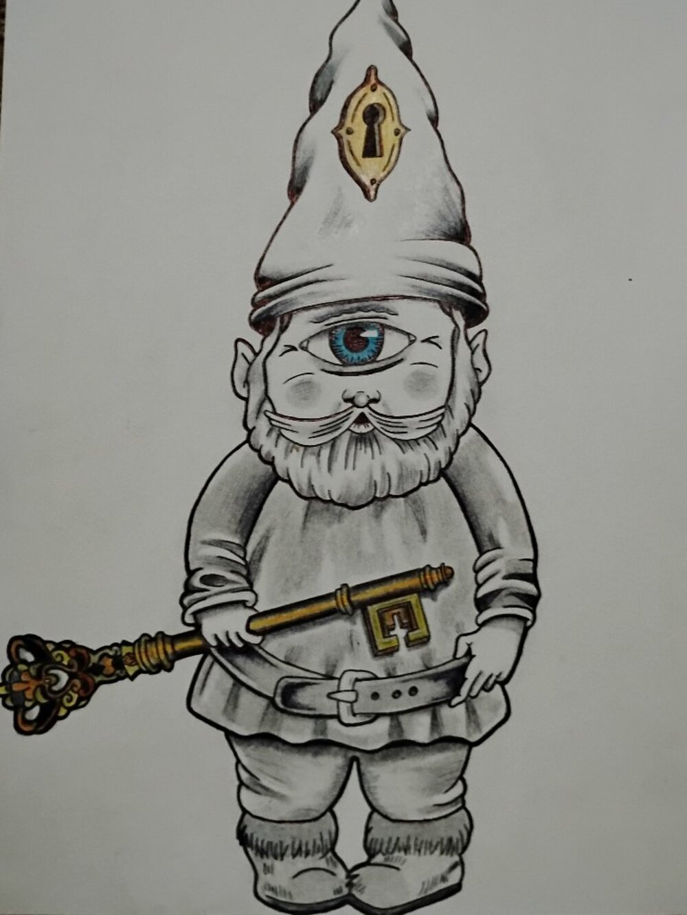 Key Holder Gnome